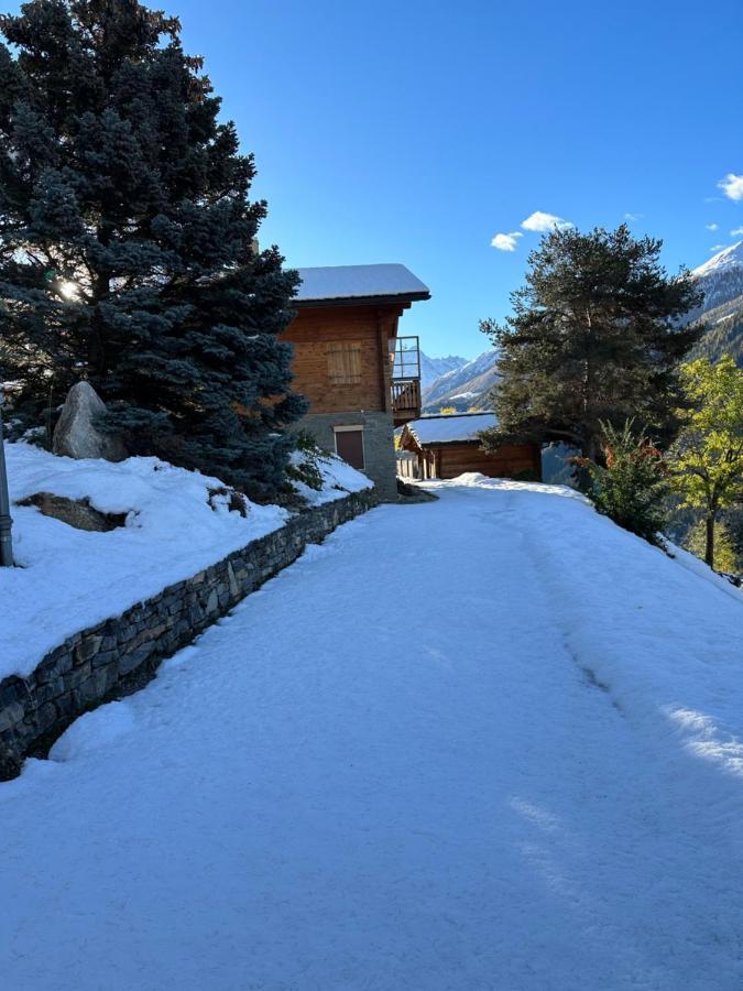 Chalet Edelweiss A Saint-Martin, Val D'Herens Dış mekan fotoğraf